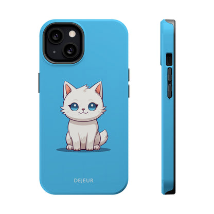 Little Blue Eyed Cat - iPhone MagSafe Tough Case