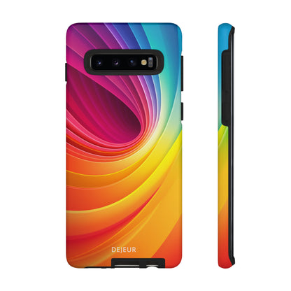 Rainbow Swirl - Samsung Galaxy Tough Case