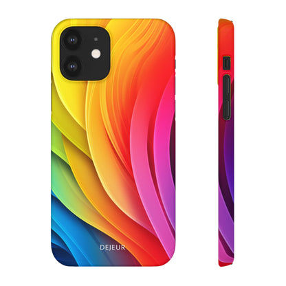 Rainbow Layers - iPhone Snap Case