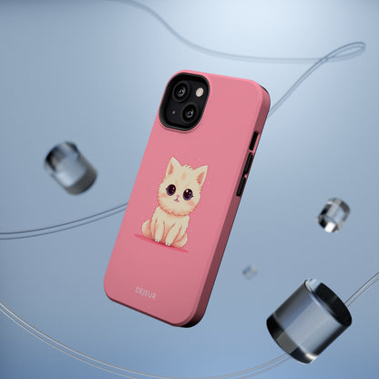 Candy Floss Kitty - iPhone MagSafe Tough Case