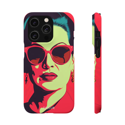 Umm Kulthum Red - iPhone Snap Case