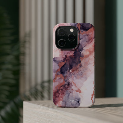 Royal Purple Marble - iPhone MagSafe Tough Case