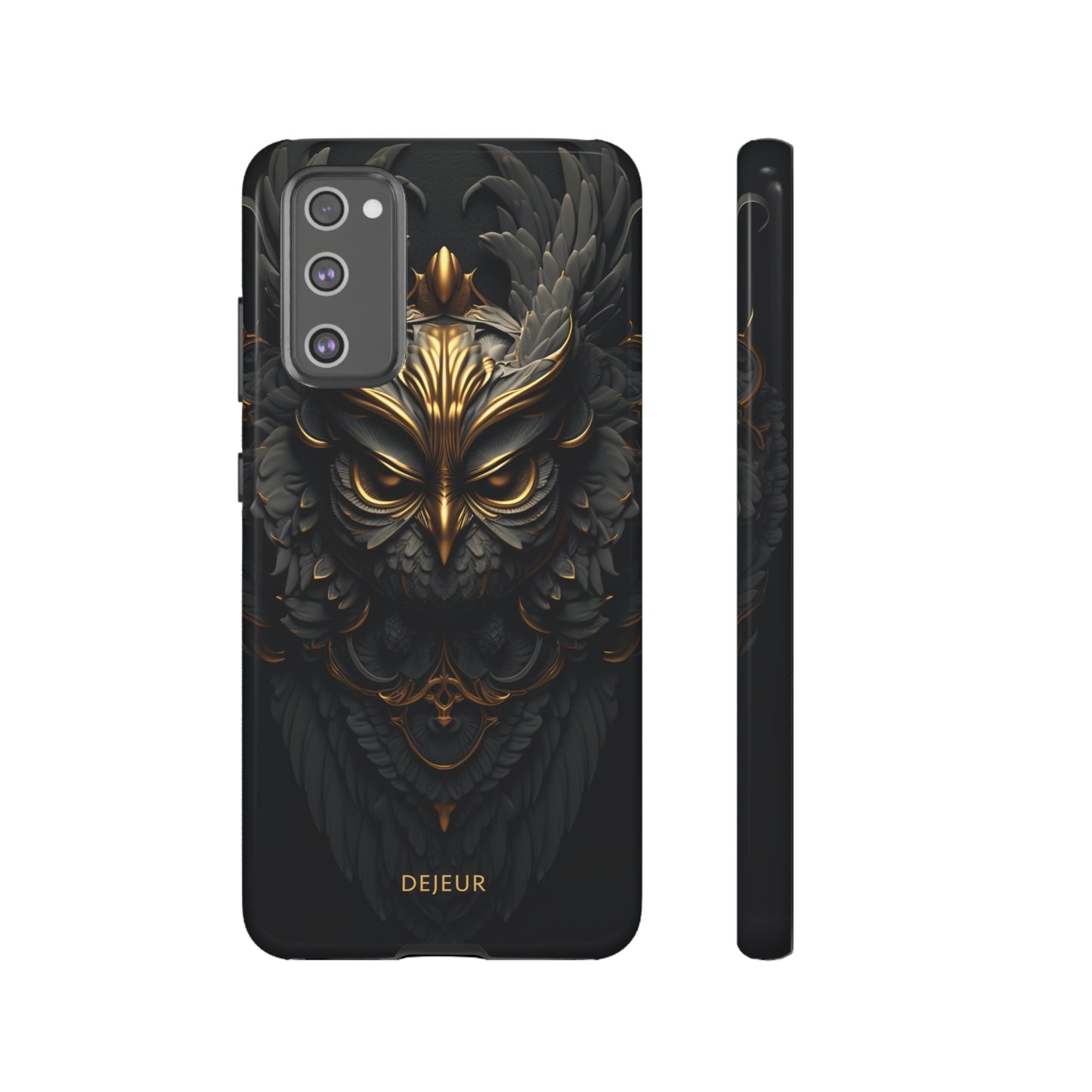 Golden Dark Owl - Samsung Galaxy Tough Case