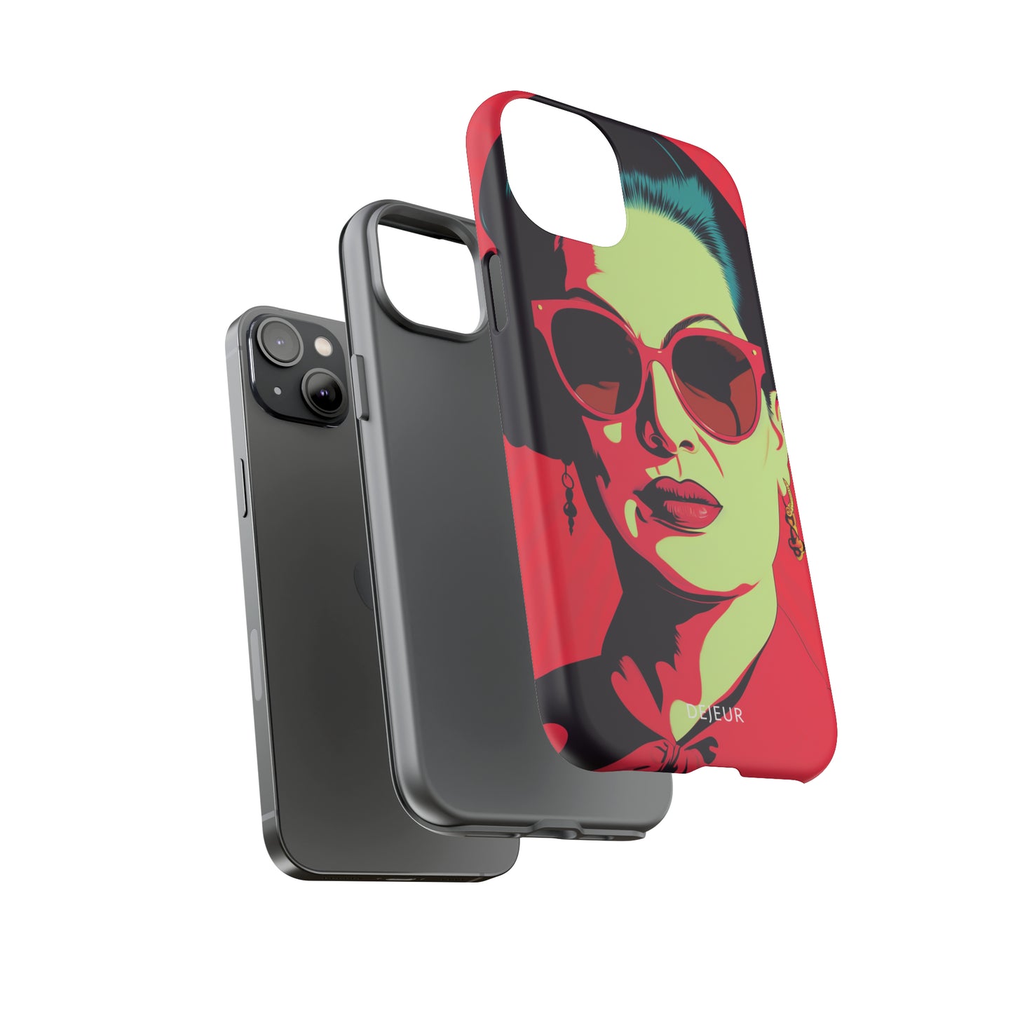 Umm Kulthum Red - iPhone Tough Case