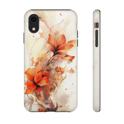 Classic Floral Beige - iPhone Tough Case