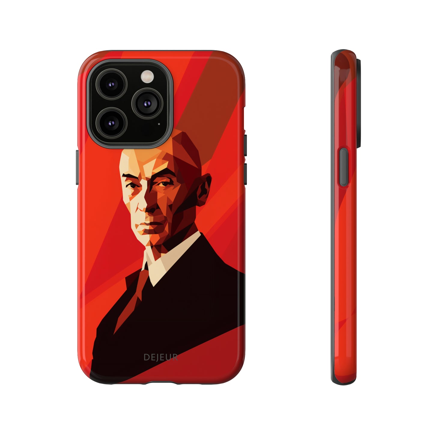 Oppenheimer Minimalist Portrait - iPhone Tough Case