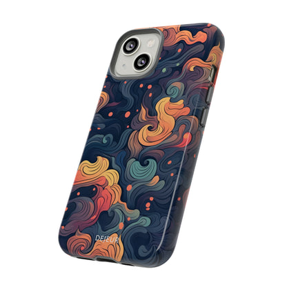 Fox Tail Swirls - iPhone Tough Case