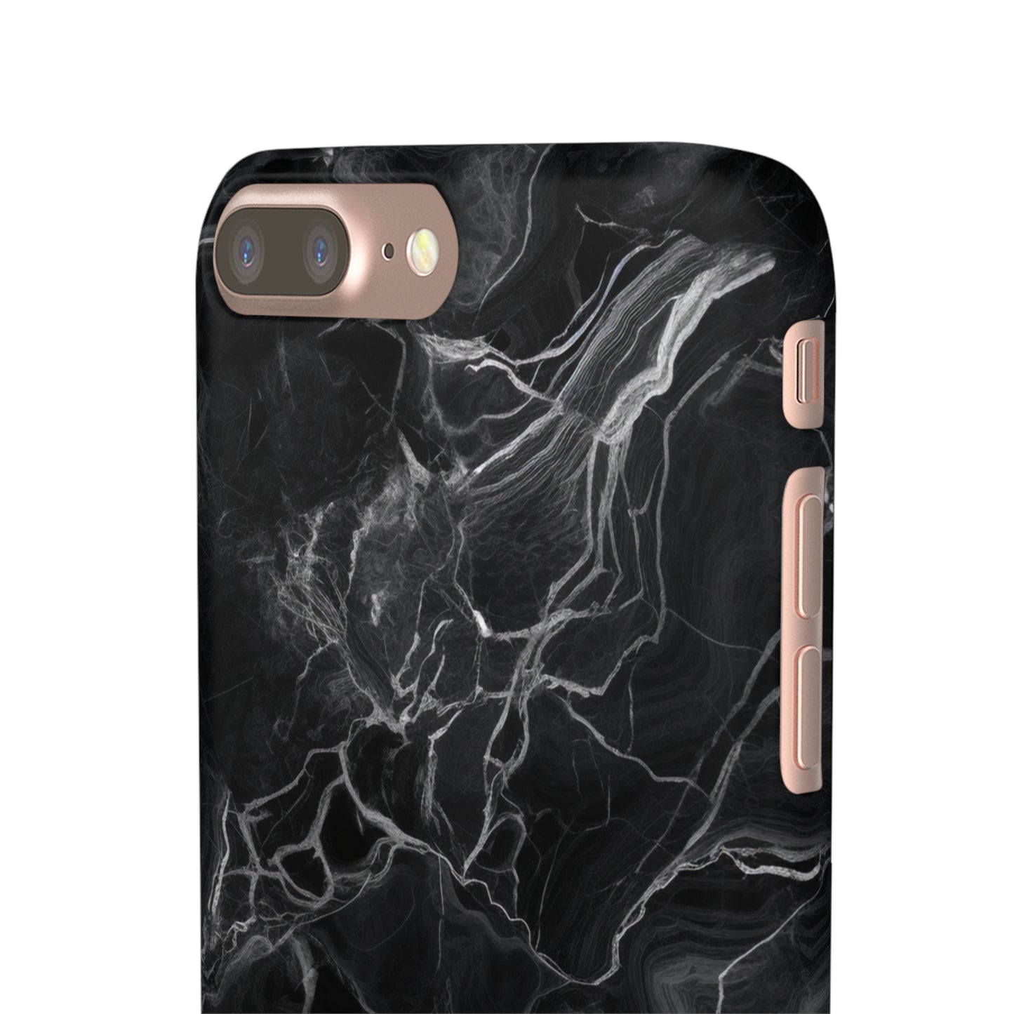 Dark Marble - iPhone Snap Case