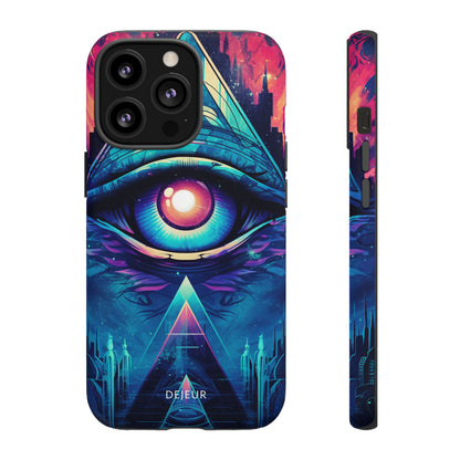 Cyberpunk 3rd Eye - iPhone Tough Case