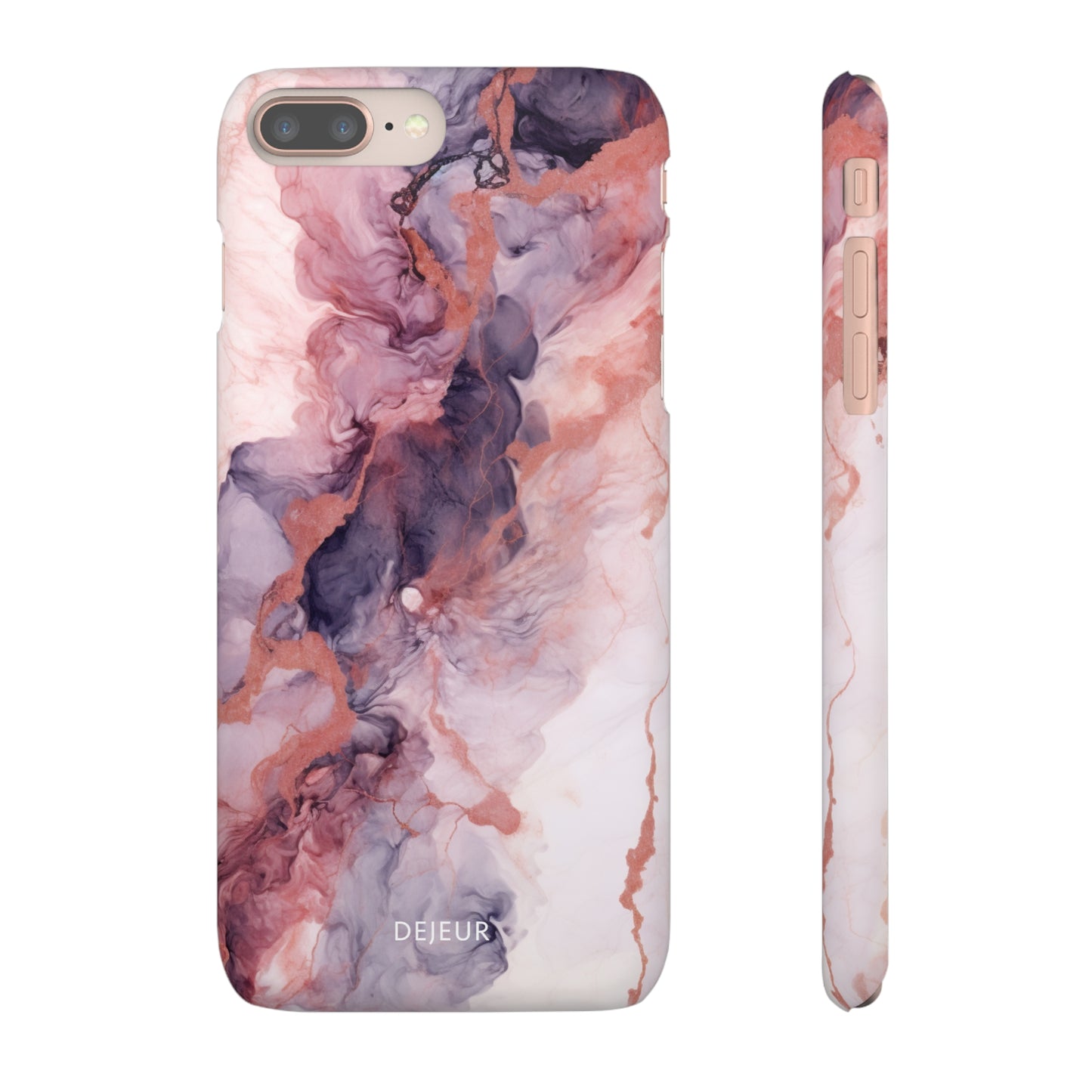 Royal Purple Marble - iPhone Snap Case