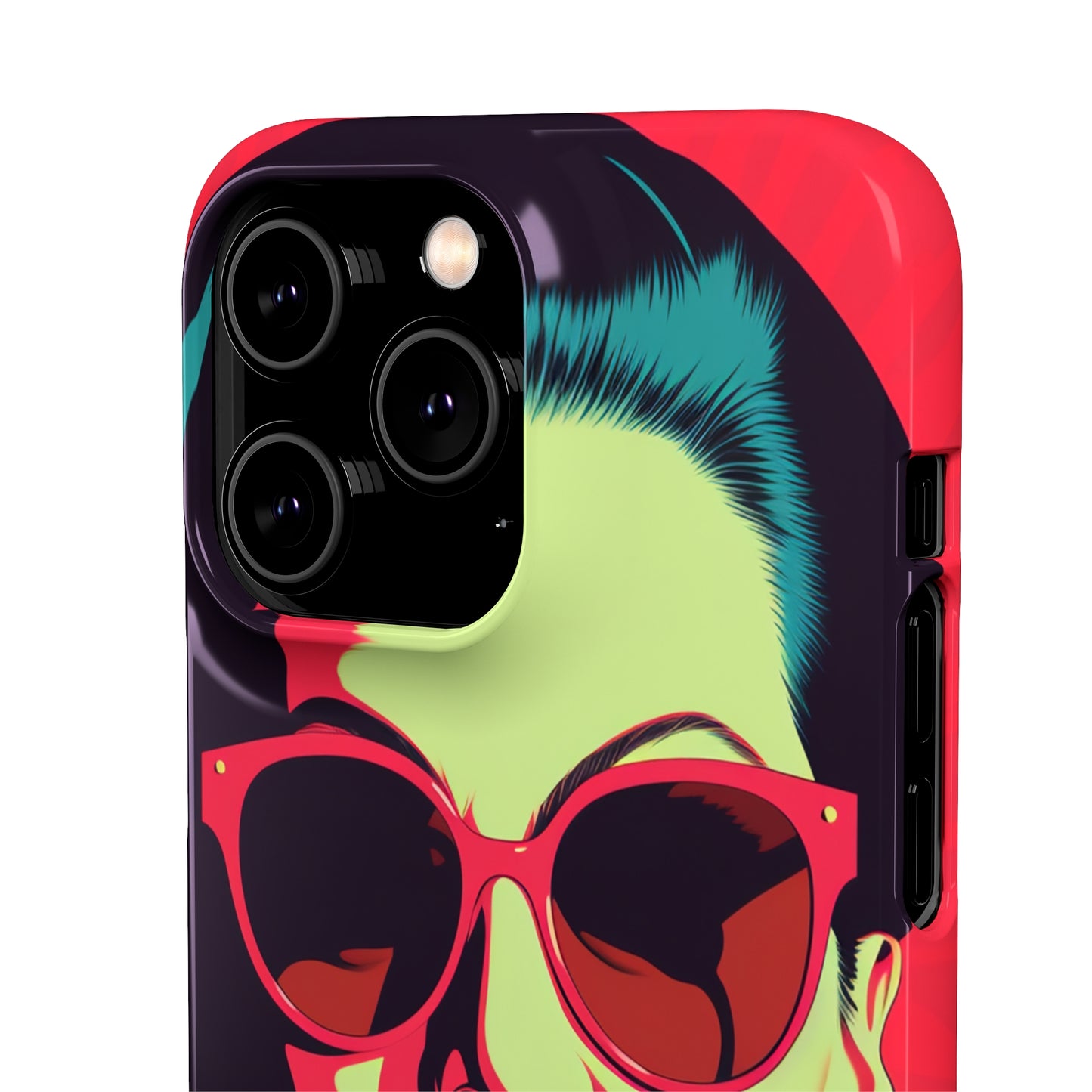 Umm Kulthum Red - iPhone Snap Case