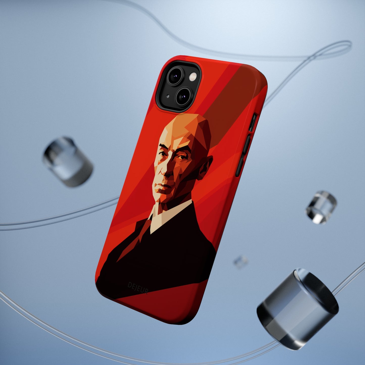 Oppenheimer Minimalist Portrait - iPhone MagSafe Tough Case