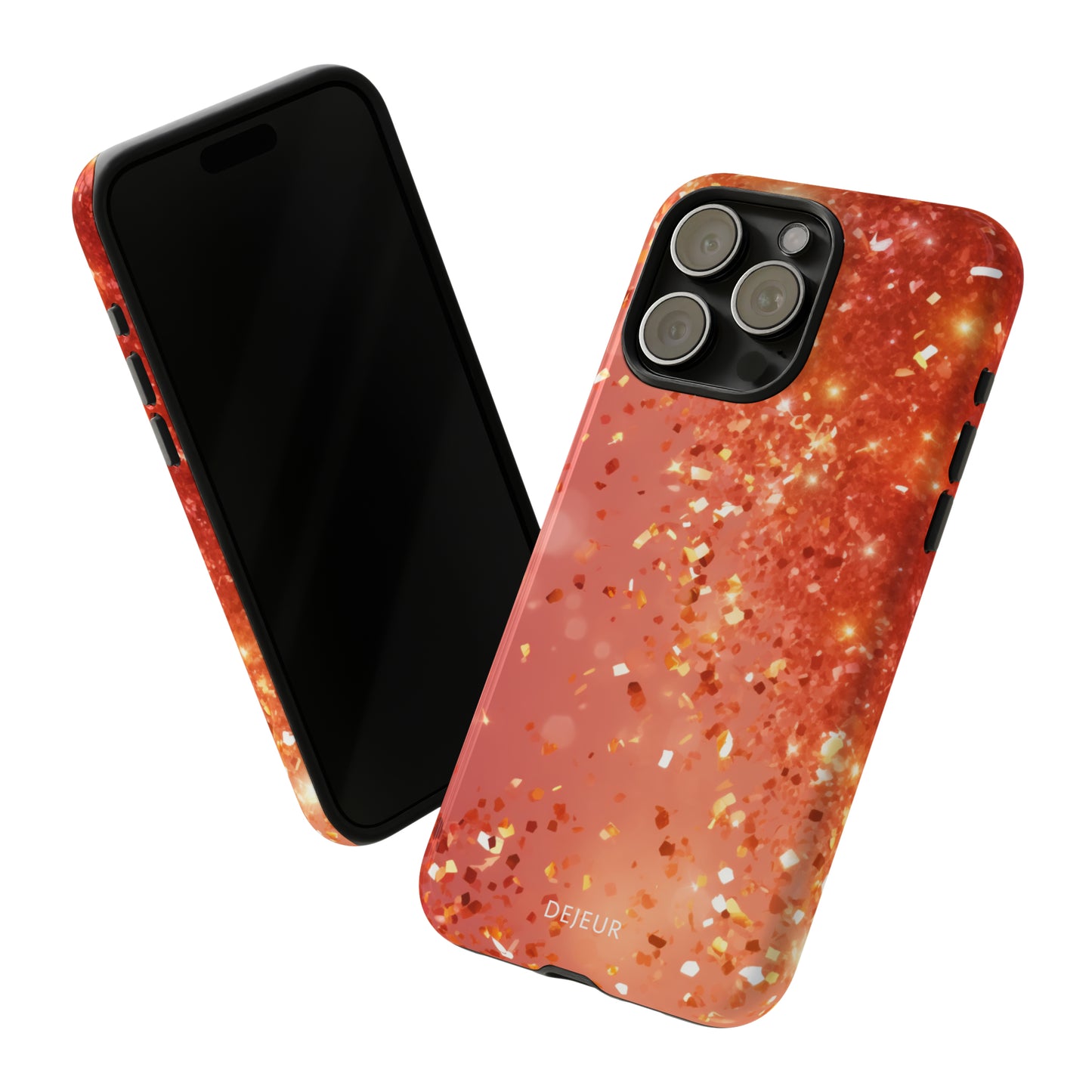 Rose Confetti Glitter - iPhone Tough Case