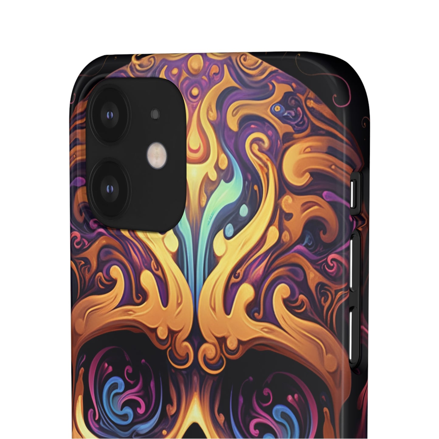 Paisley Skull - iPhone Snap Case