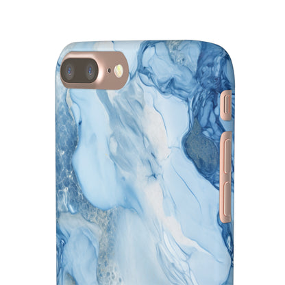 Sky Blue Marble - iPhone Snap Case