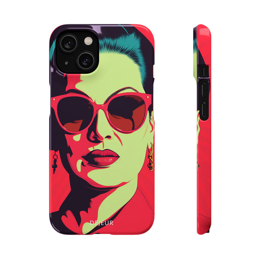 Umm Kulthum Red - iPhone Snap Case