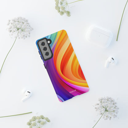 Rainbow Waves - Samsung Galaxy Tough Case