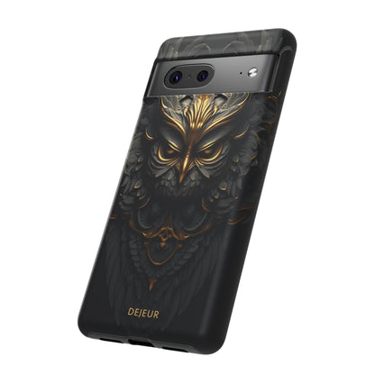 Golden Dark Owl - Google Pixel Tough Case