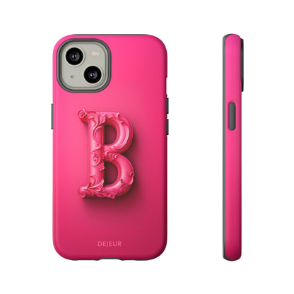 B Hot Pink - iPhone Tough Case