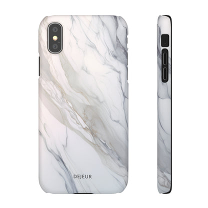 Light Cloud Marble - iPhone Snap Case