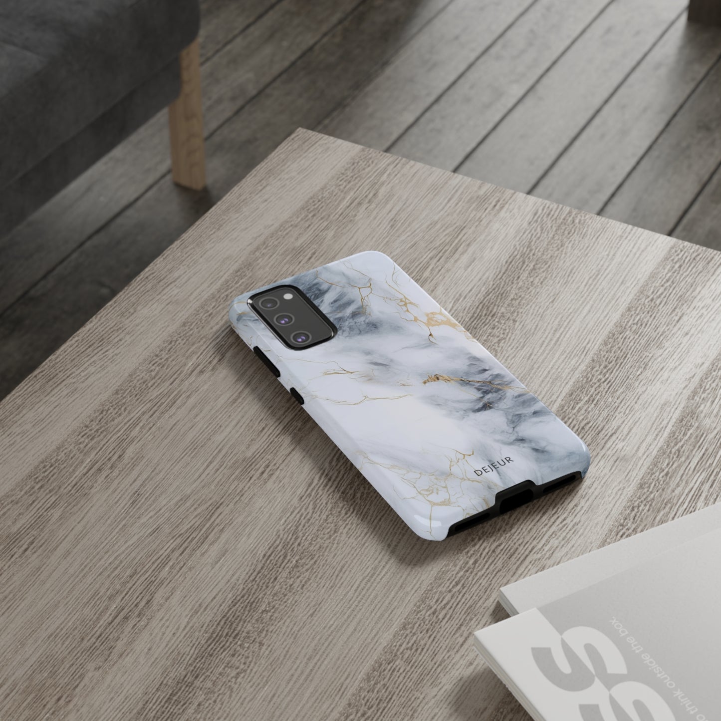 White Gold Marble - Samsung Galaxy Tough Case