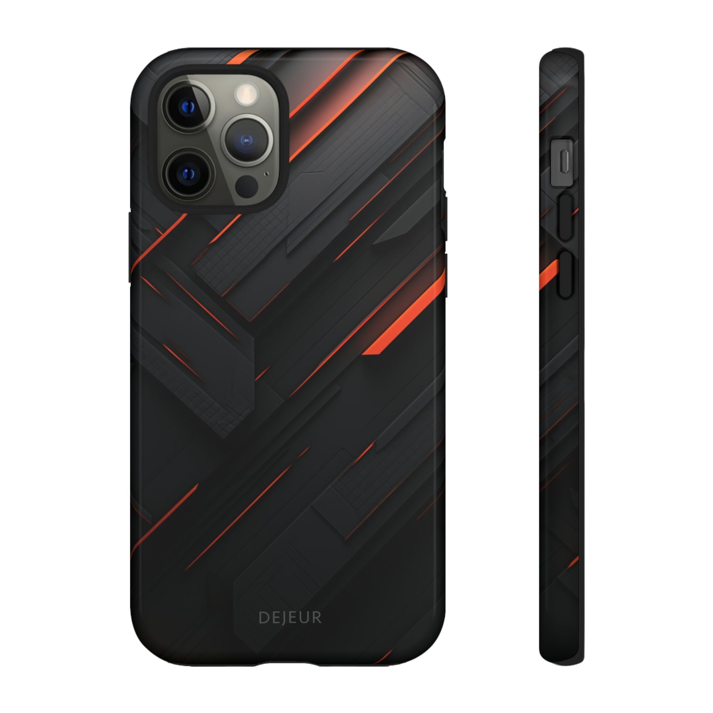 Sleek Obsidian - iPhone Tough Case