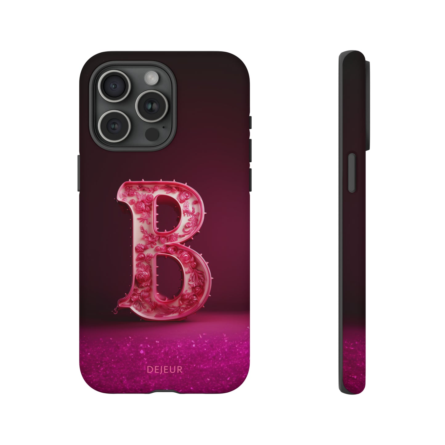 B Pink Roses - iPhone Tough Case