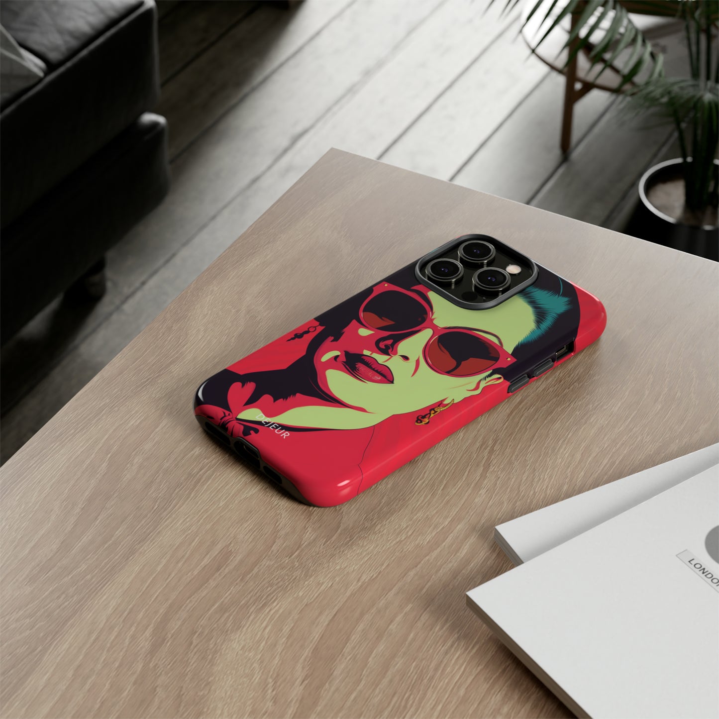 Umm Kulthum Red - iPhone Tough Case