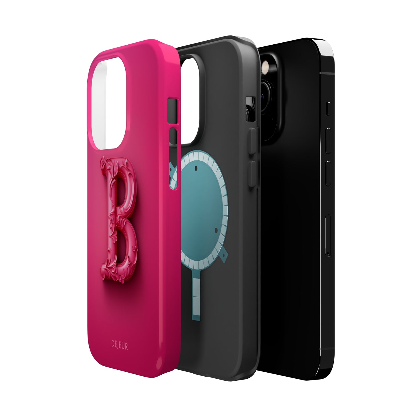 B Hot Pink - iPhone MagSafe Tough Case