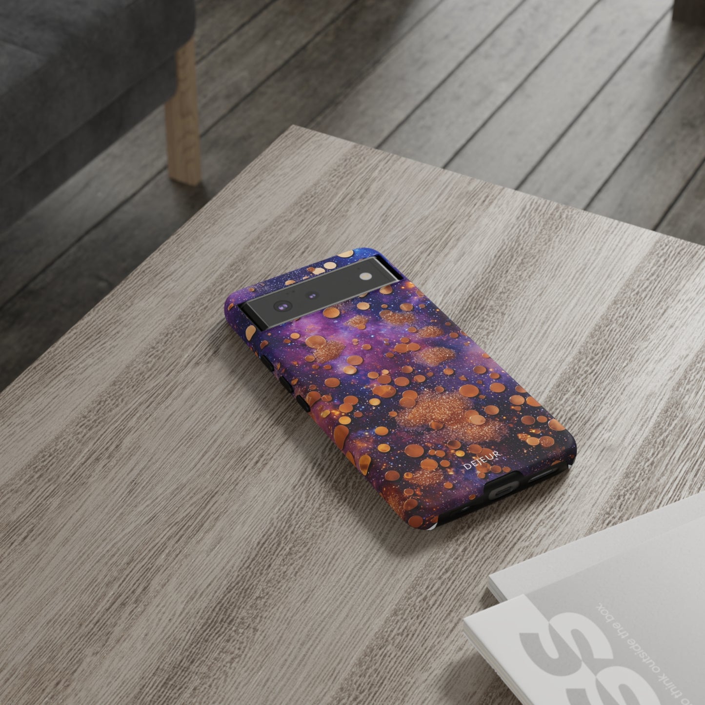 Cosmic Glitter Circles - Google Pixel Tough Case