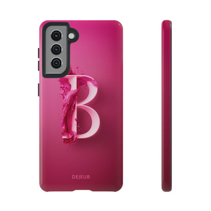 B Hot Pink Splash - Samsung Galaxy Tough Case