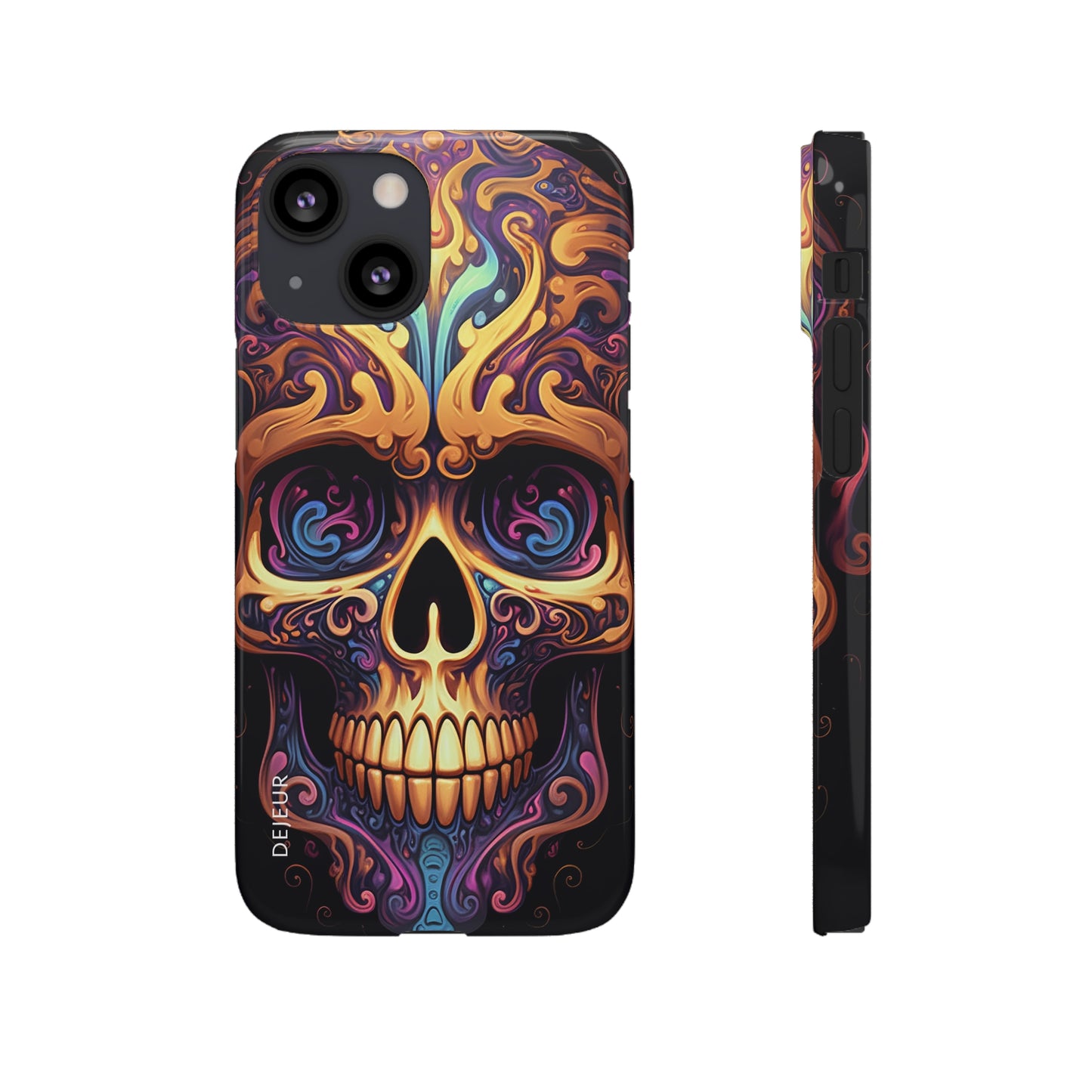 Paisley Skull - iPhone Snap Case