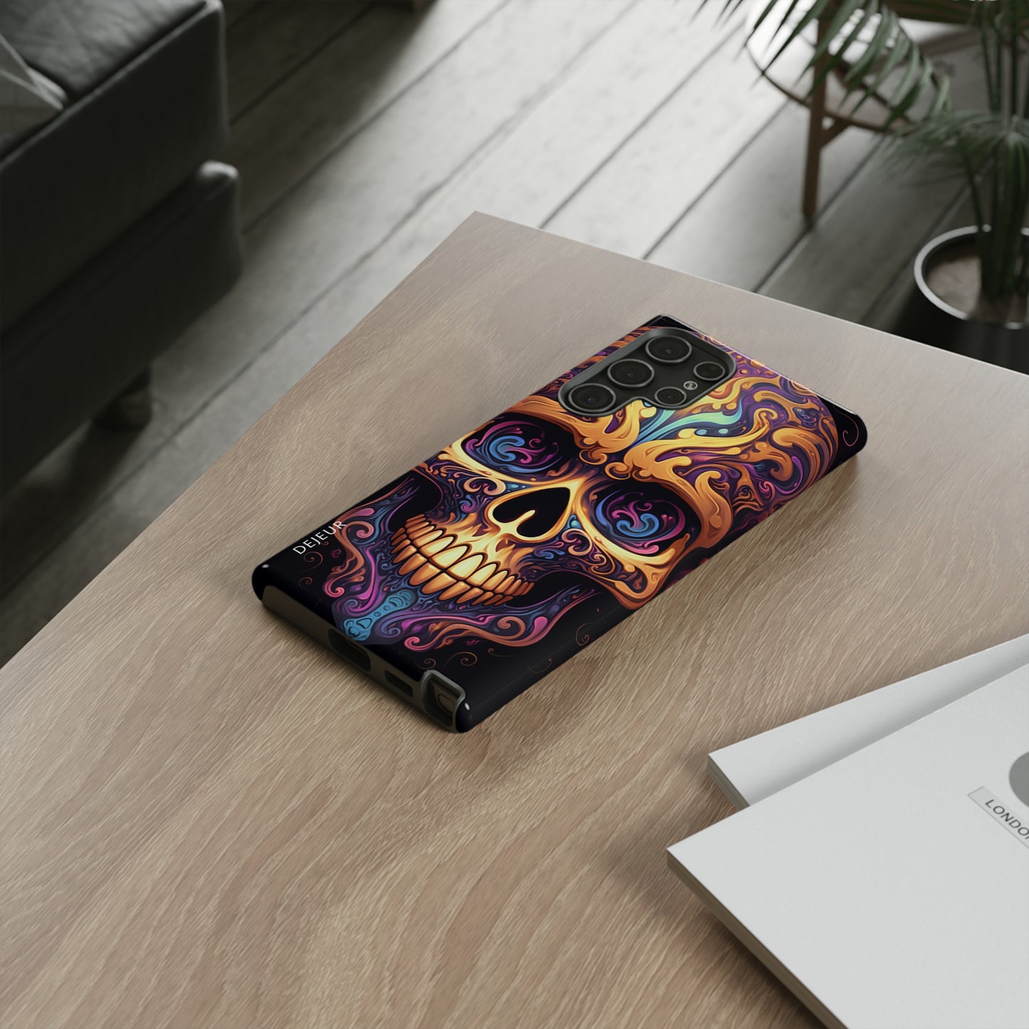 Paisley Skull - Samsung Galaxy Tough Case