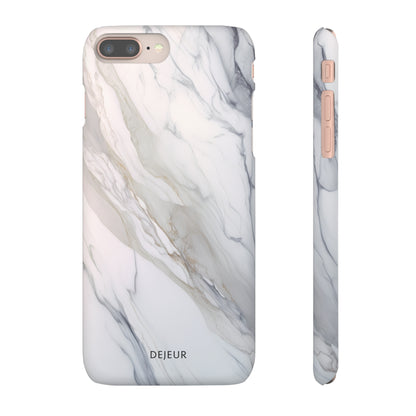 Light Cloud Marble - iPhone Snap Case