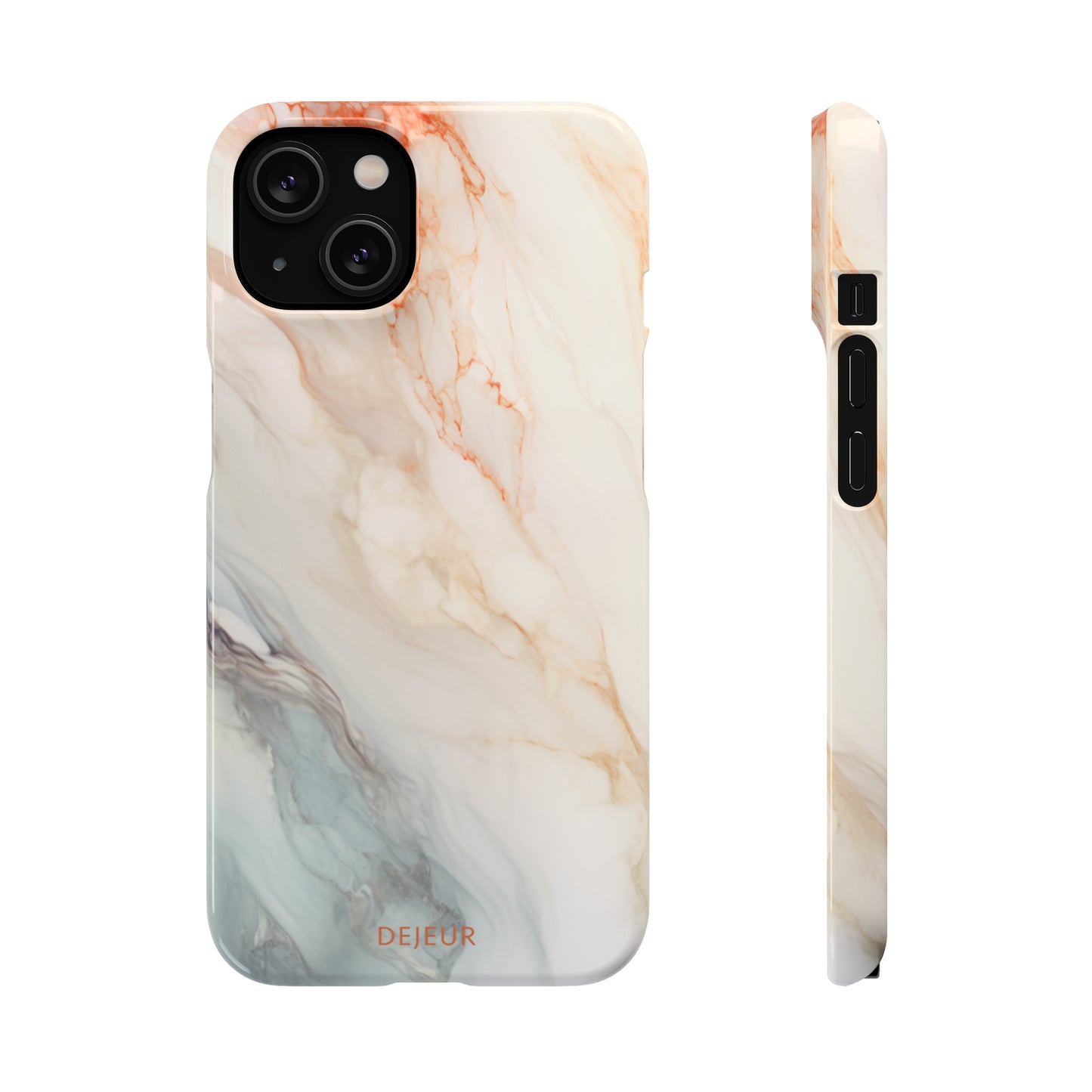 Ash Sandstone Marble - iPhone Snap Case