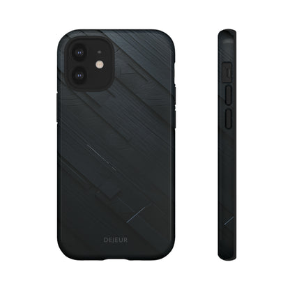 Synthetic Black Graphite - iPhone Tough Case