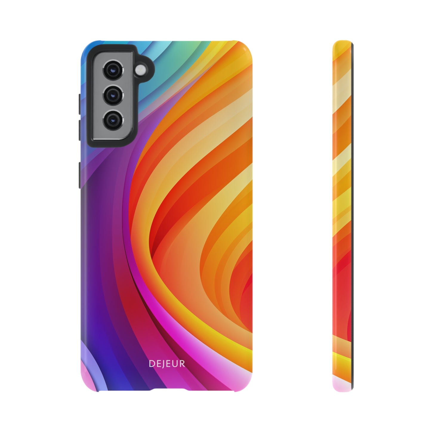 Rainbow Waves - Samsung Galaxy Tough Case