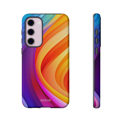 Rainbow Waves - Samsung Galaxy Tough Case