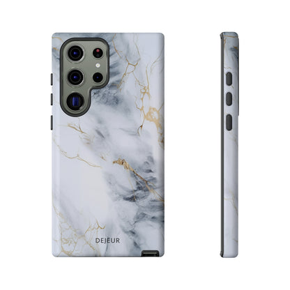 White Gold Marble - Samsung Galaxy Tough Case