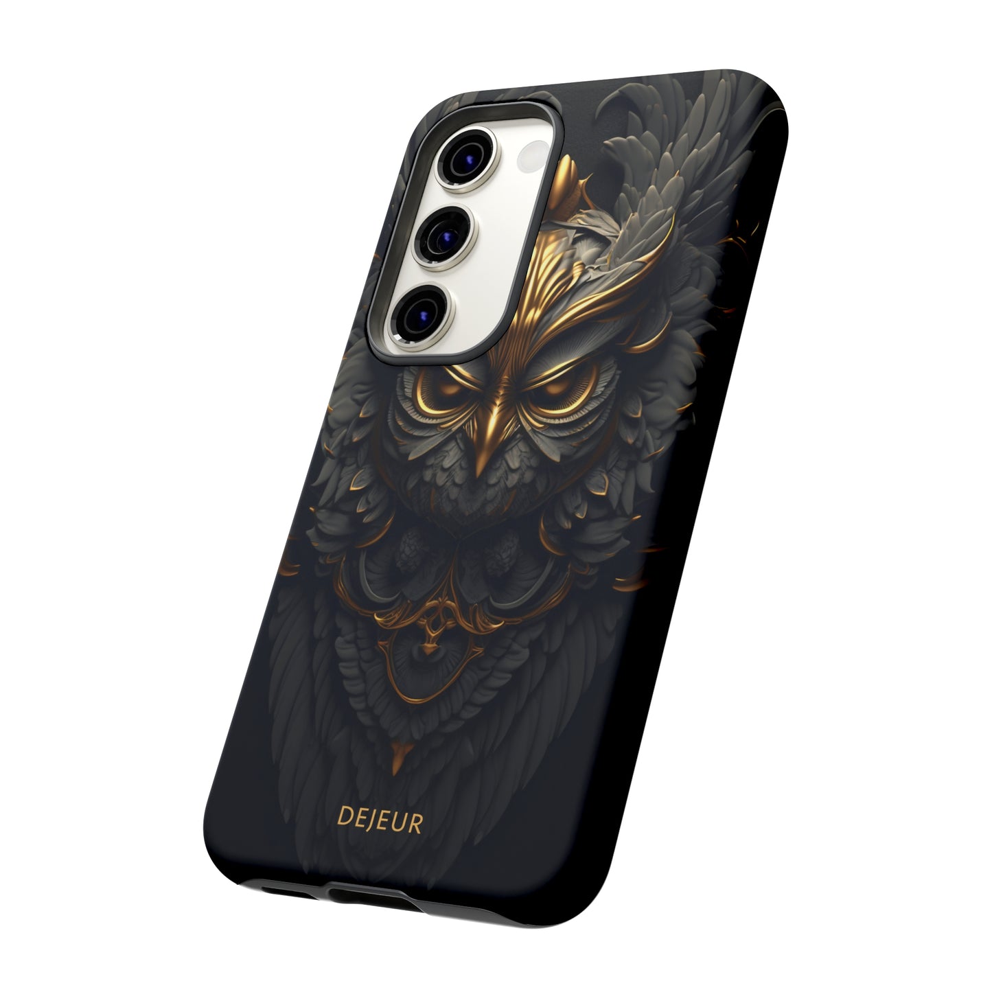 Golden Dark Owl - Samsung Galaxy Tough Case