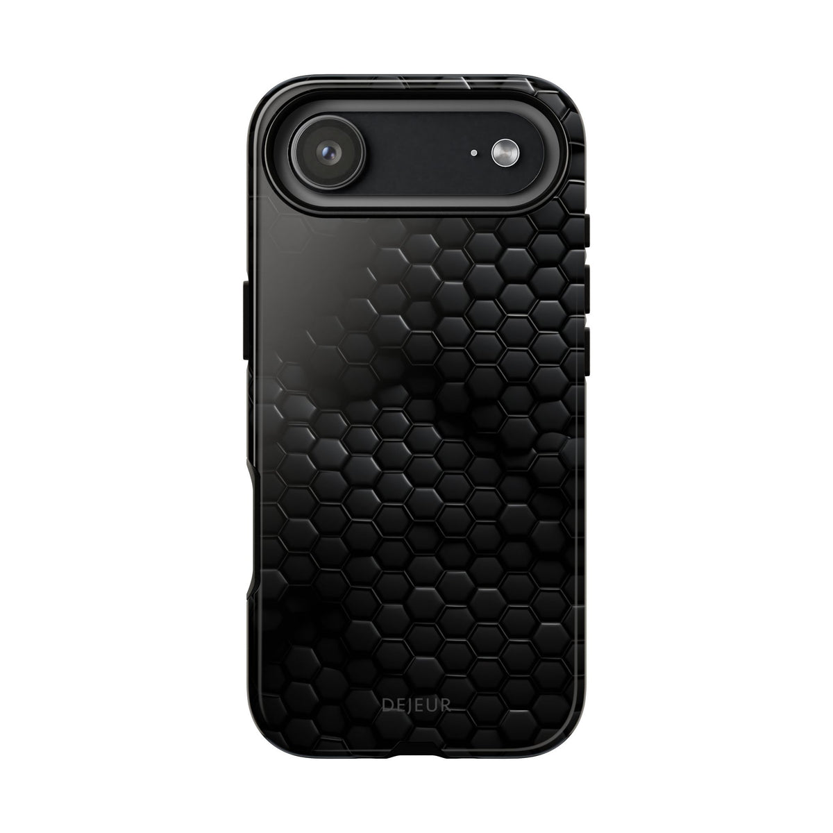 Black Carbon Matrix - iPhone Tough Case