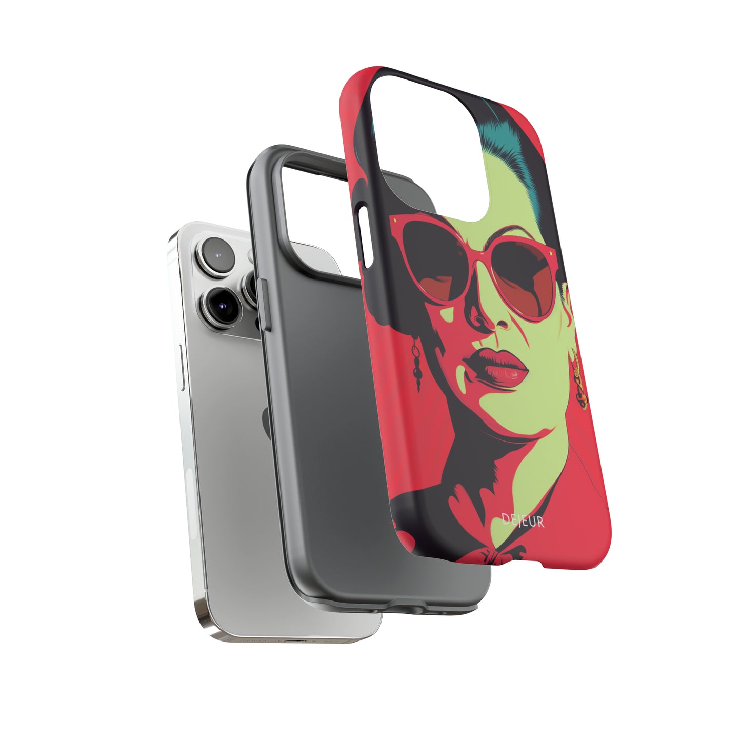 Umm Kulthum Red - iPhone Tough Case