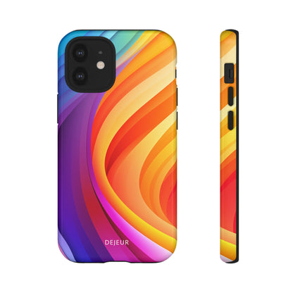 Rainbow Waves - iPhone Tough Case