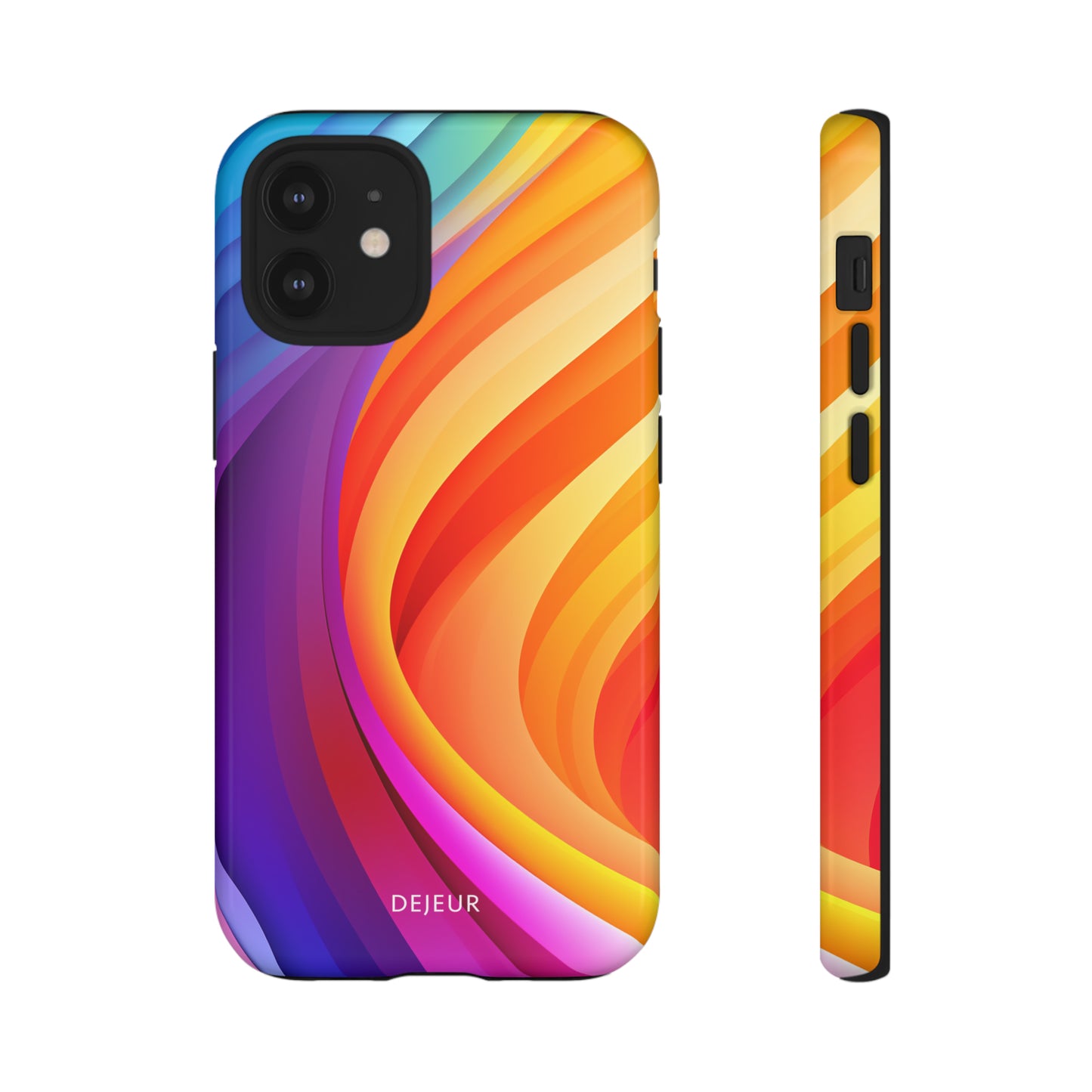 Rainbow Waves - iPhone Tough Case