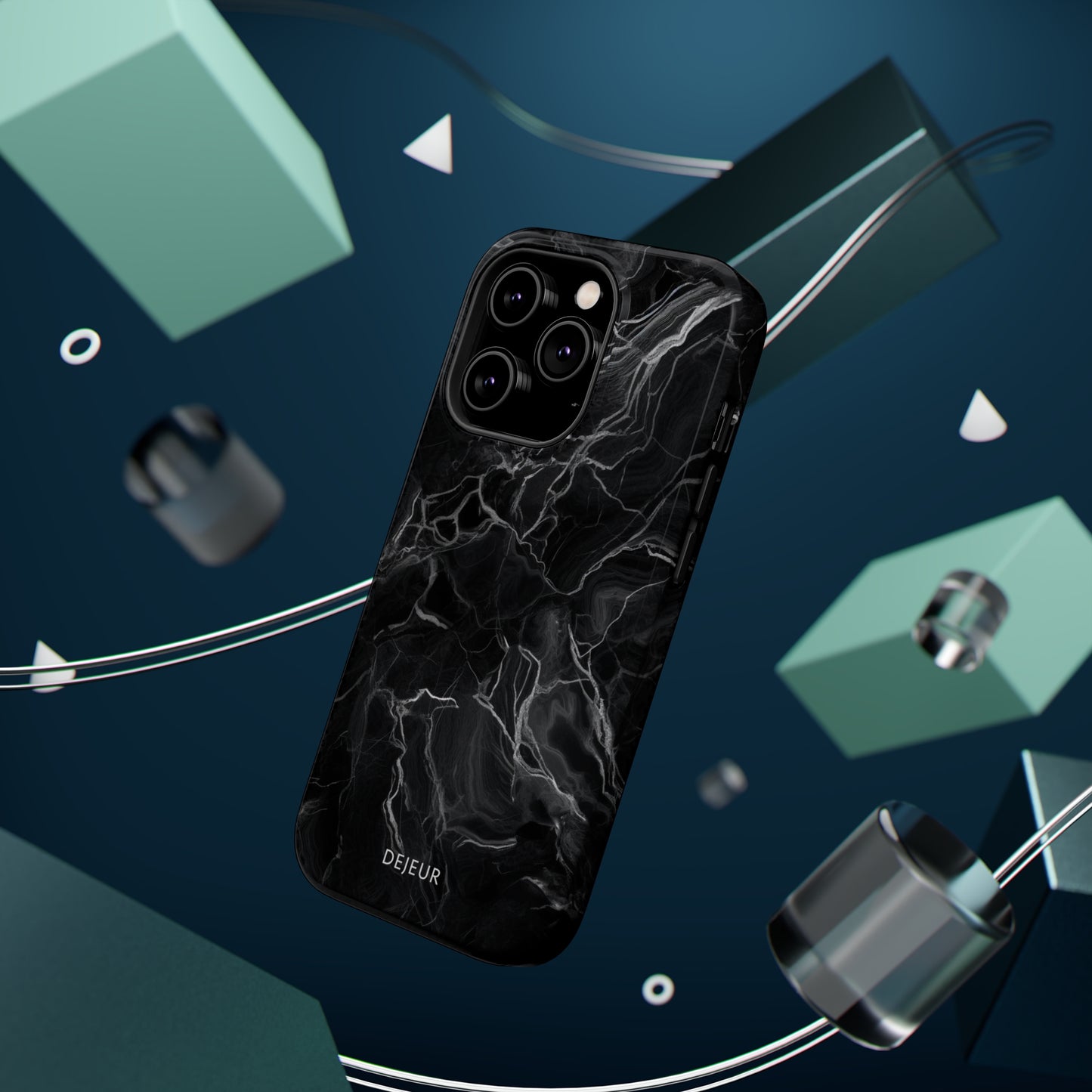 Dark Marble - iPhone MagSafe Tough Case