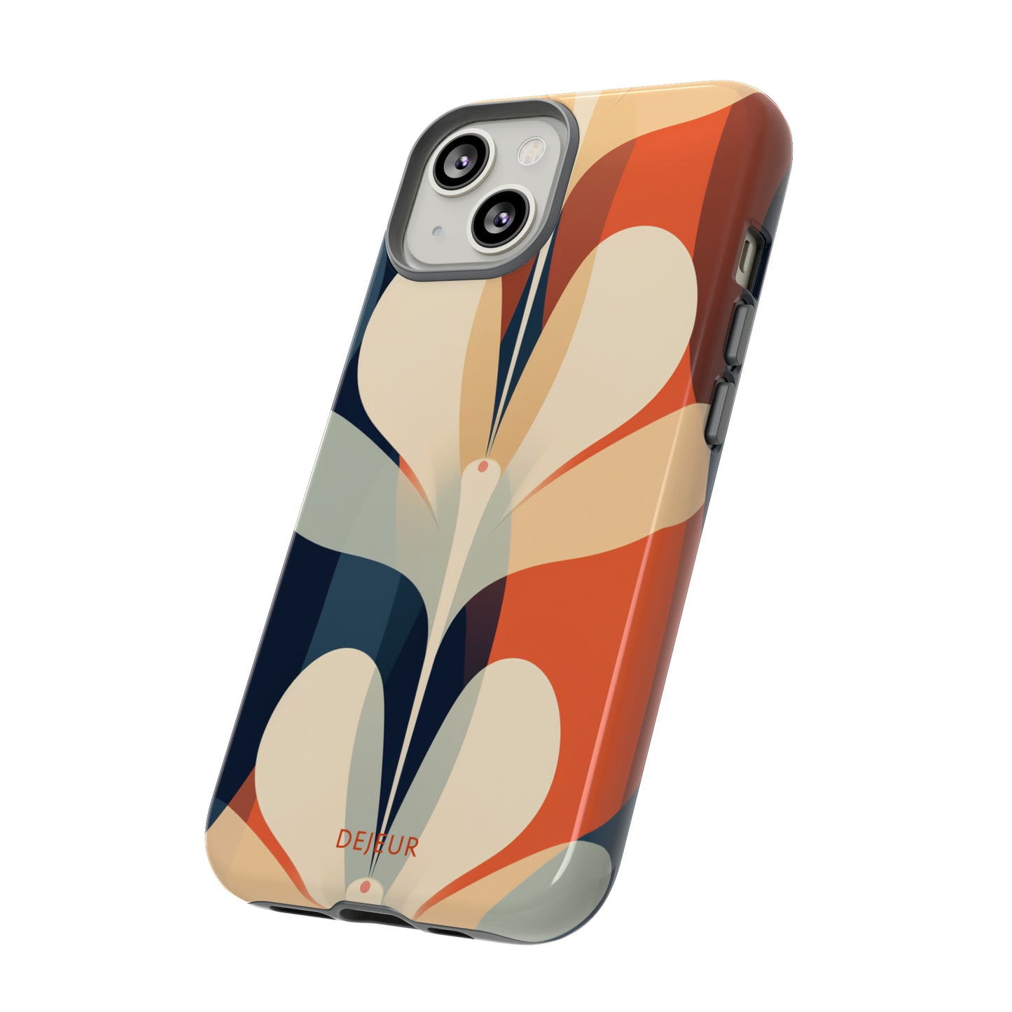 Floral Pattern Symmetrical - iPhone Tough Case