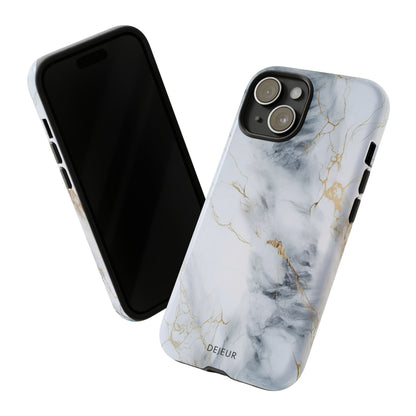 White Gold Marble - iPhone Tough Case