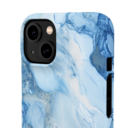 Sky Blue Marble - iPhone Snap Case