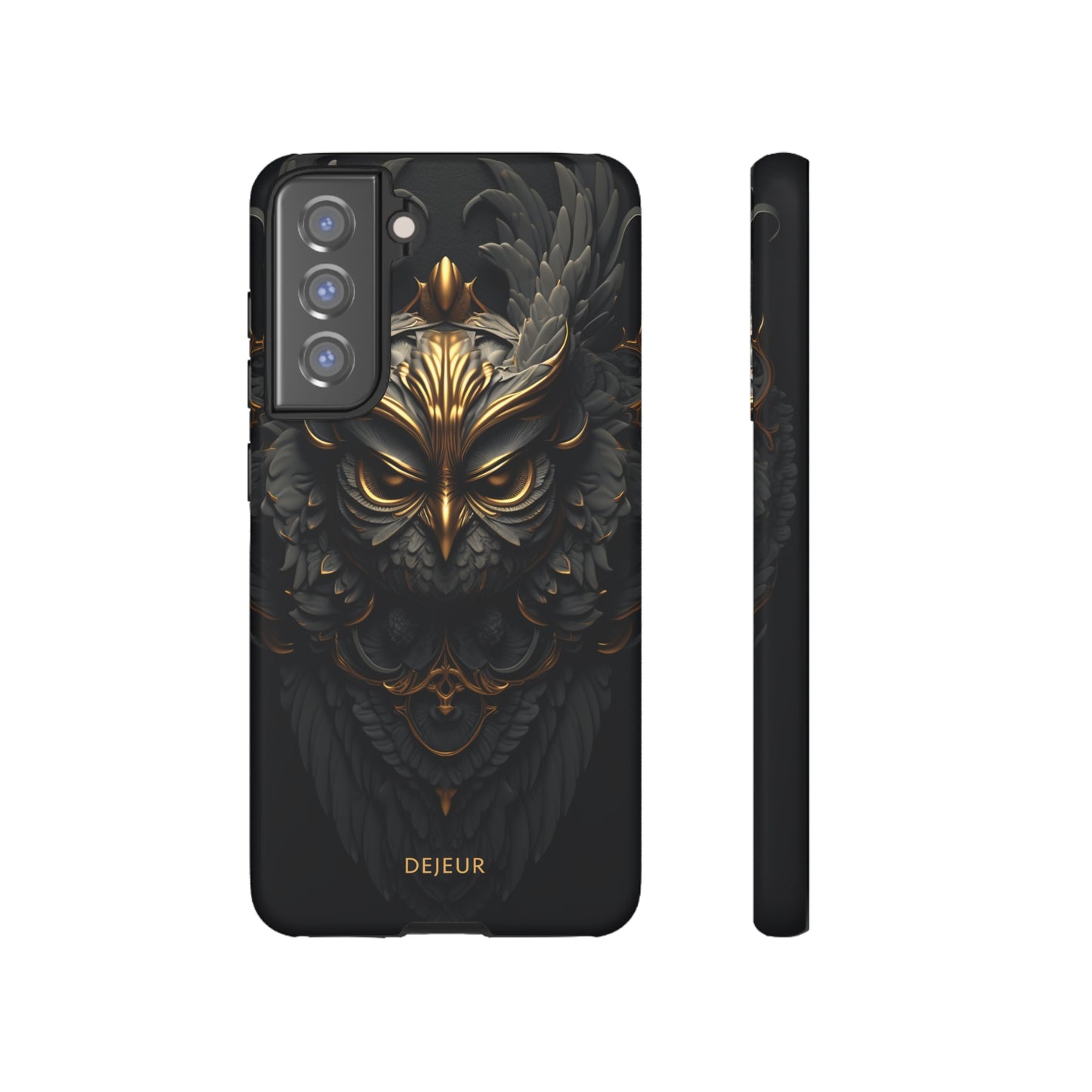 Golden Dark Owl - Samsung Galaxy Tough Case