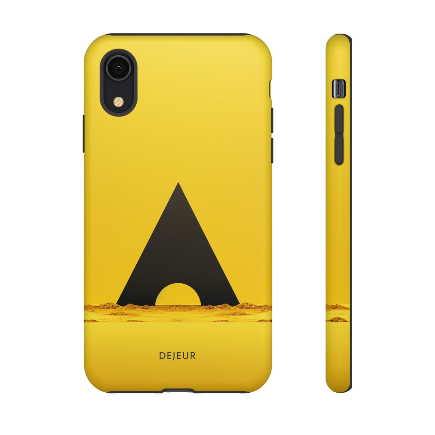 Sun Triangle Yellow - iPhone Tough Case